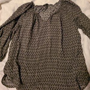 Green and black shirt